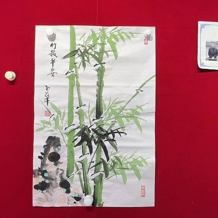 书法赵玉华老师现场书写