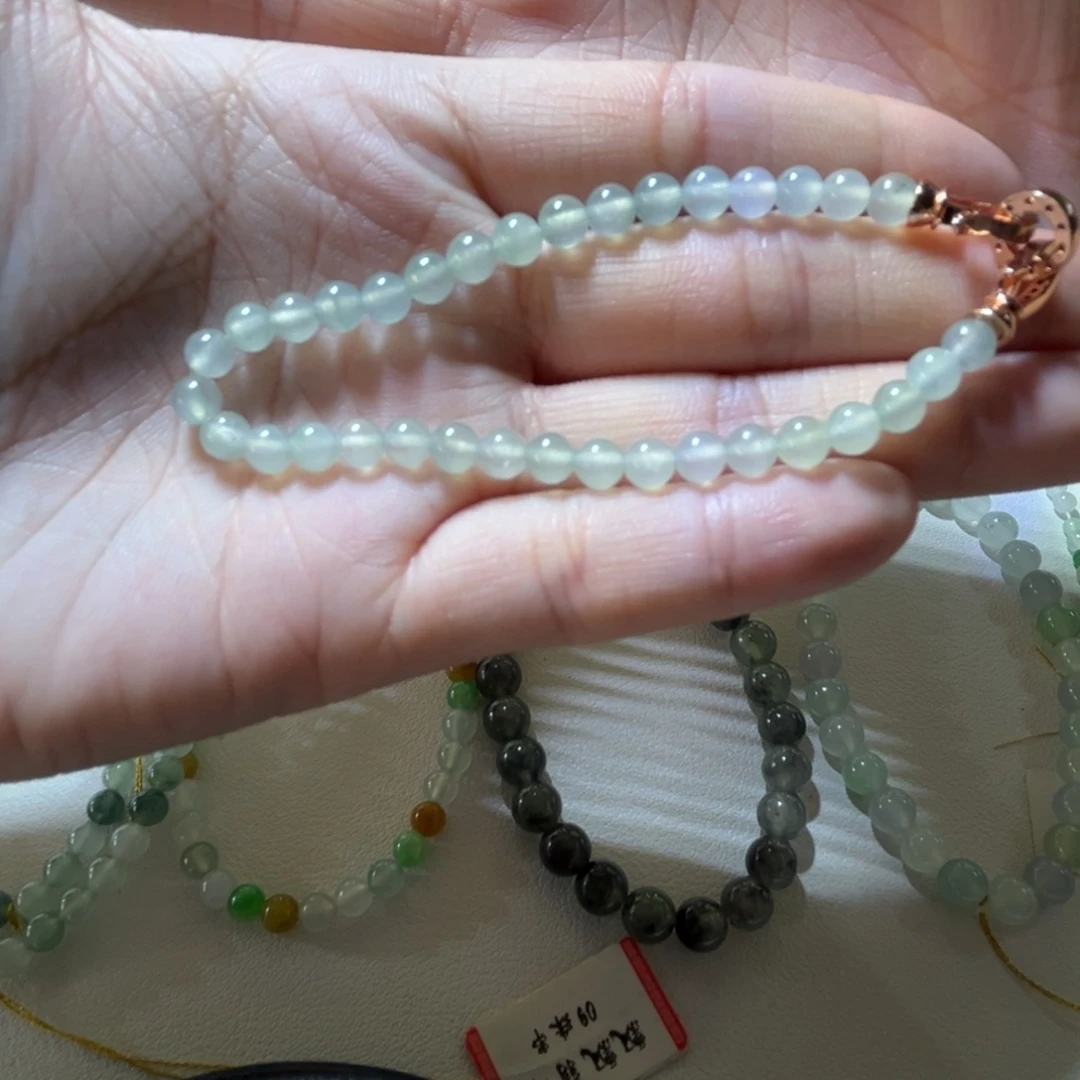 未镶嵌手串翡翠缅甸翡翠