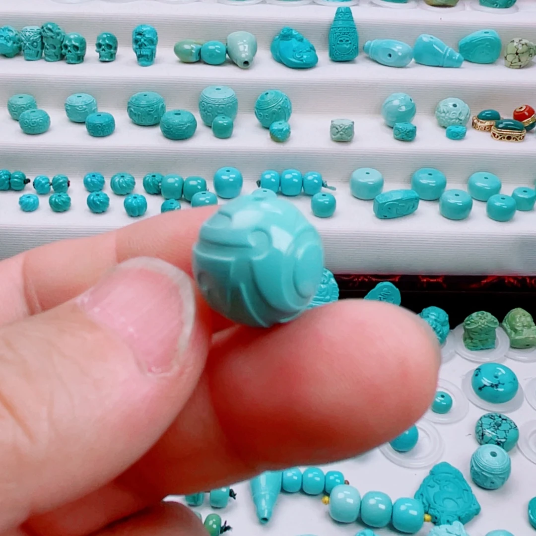 绿松石未镶嵌吊坠(不含链)