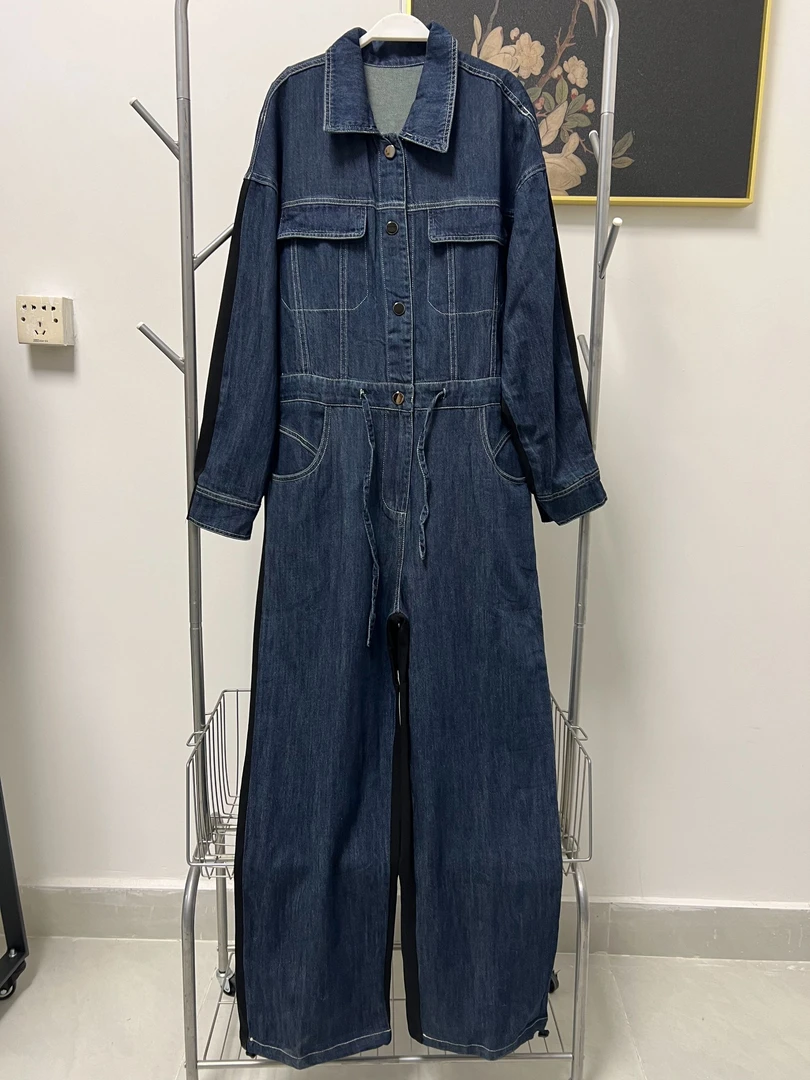 韩版新款设计感连体裤A0208