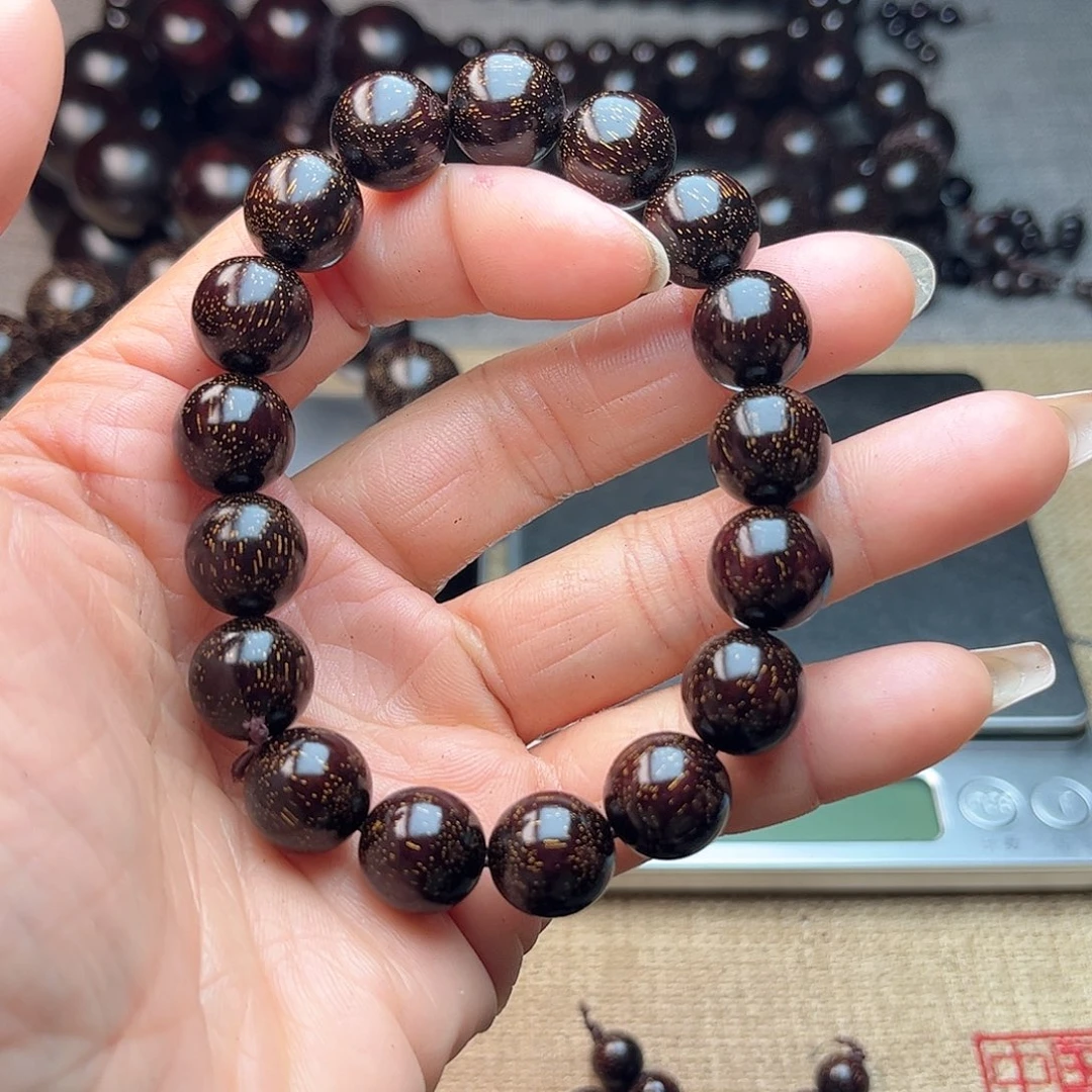 檀香紫檀（小叶紫檀）1.2 17颗 爆星