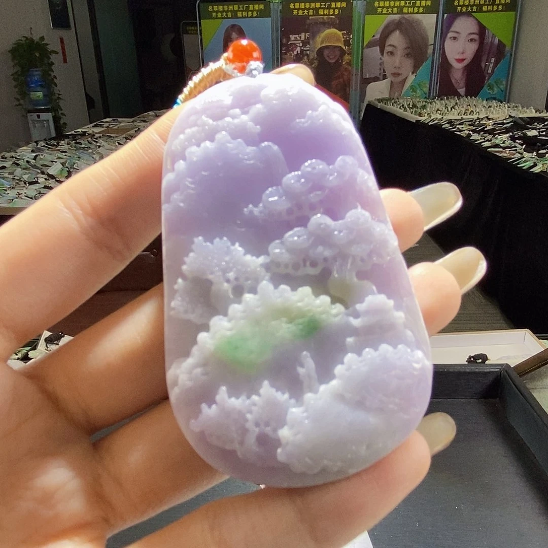 颈饰未镶嵌翡翠翡翠