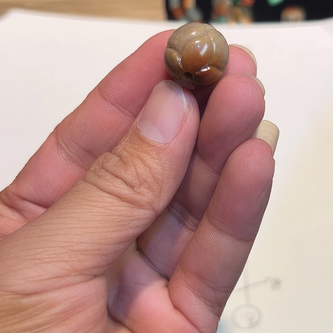 散珠翡翠难***忆翡翠莲花珠