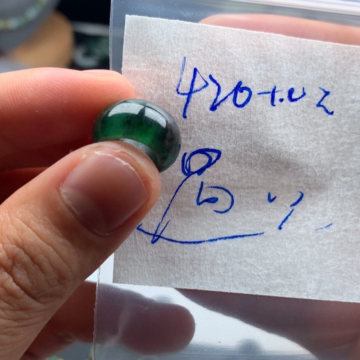 遇***好定制翡翠未镶嵌戒圈