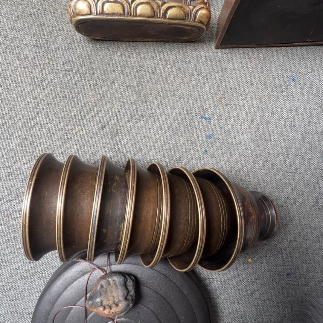 琉璃纯铜合金工艺品随机发货