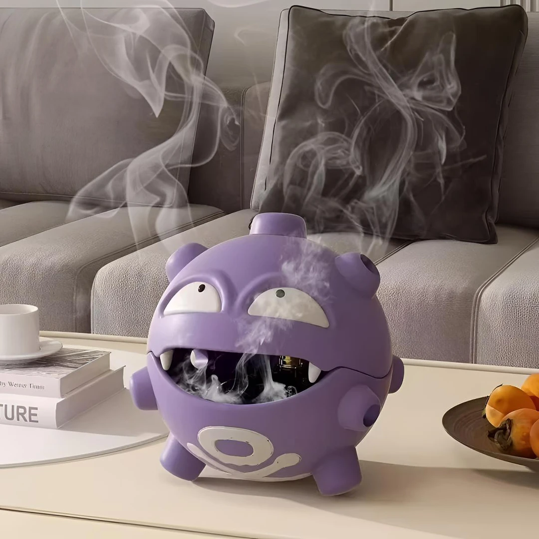 【敲可爱】宝可梦精灵卡通瓦斯弹香炉蚊香盘托摆件创意生日礼物男生