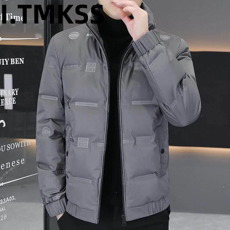 2026冬季新款男士立领服青中年韩版修身高级感保暖短款衣服外套潮