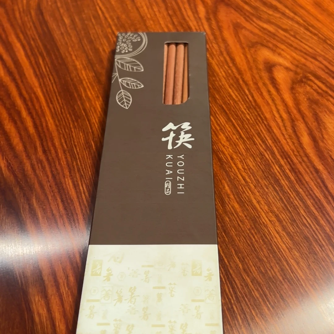 小叶红檀筷子十双装