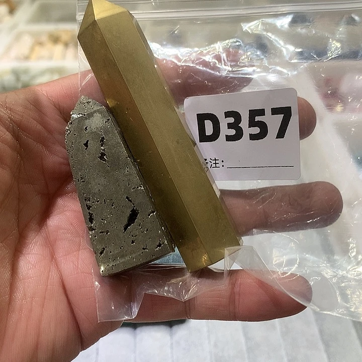 纯***牙水晶珠宝半成品未镶嵌天然水晶D357