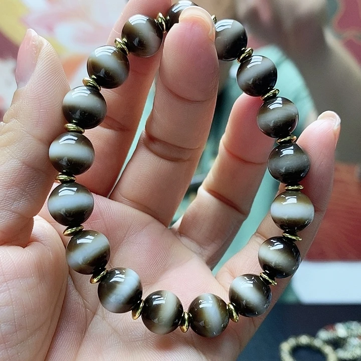 玛瑙/玉髓合金颈饰