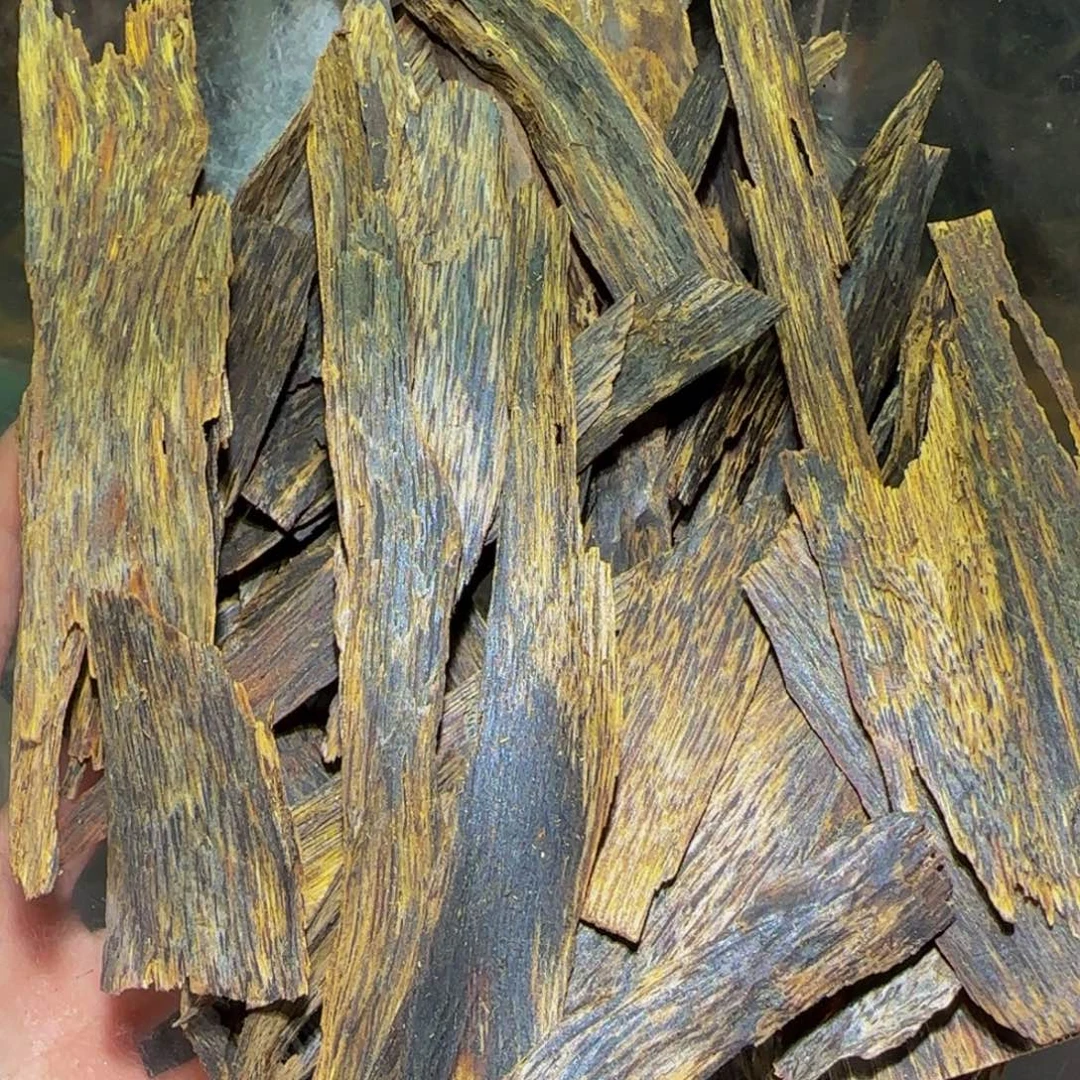 夜***兔沉香碎屑沉香奇楠沉水母树皮油老料106克