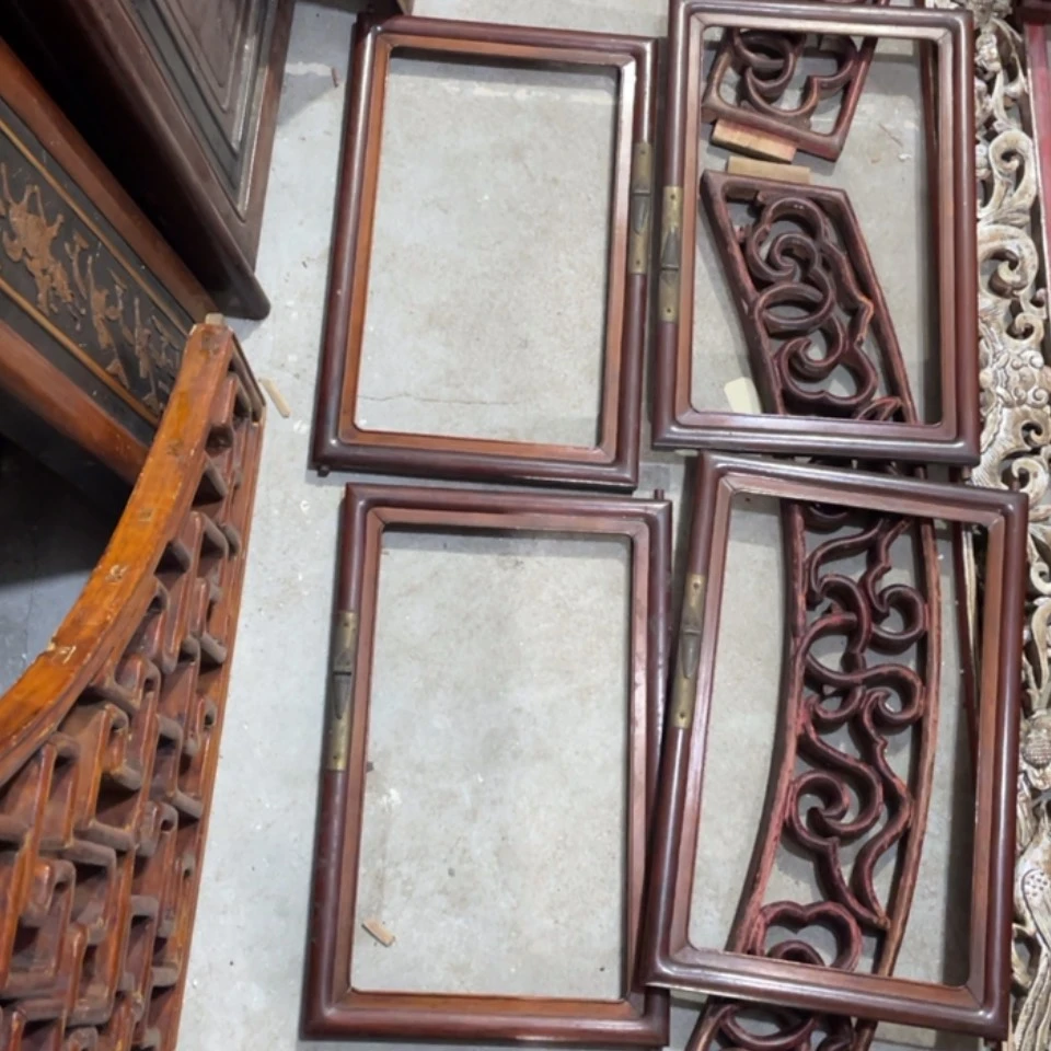 【闪购商品】香榧木爱**华四个老木框