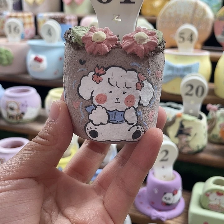 61……手工收获花盆