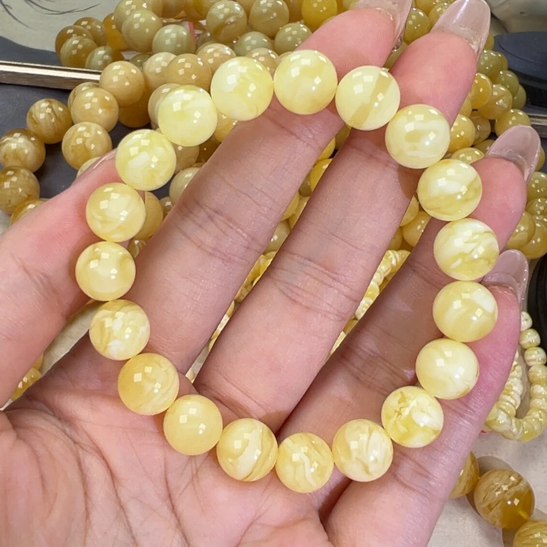 手链琥珀未镶嵌11.3妖花