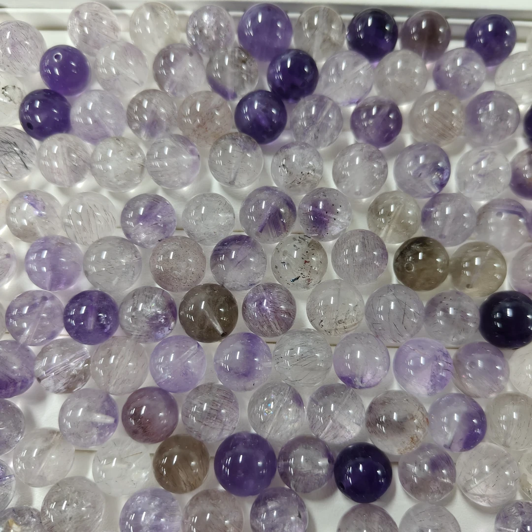 紫超七单珠吊坠多样性随机发货A532