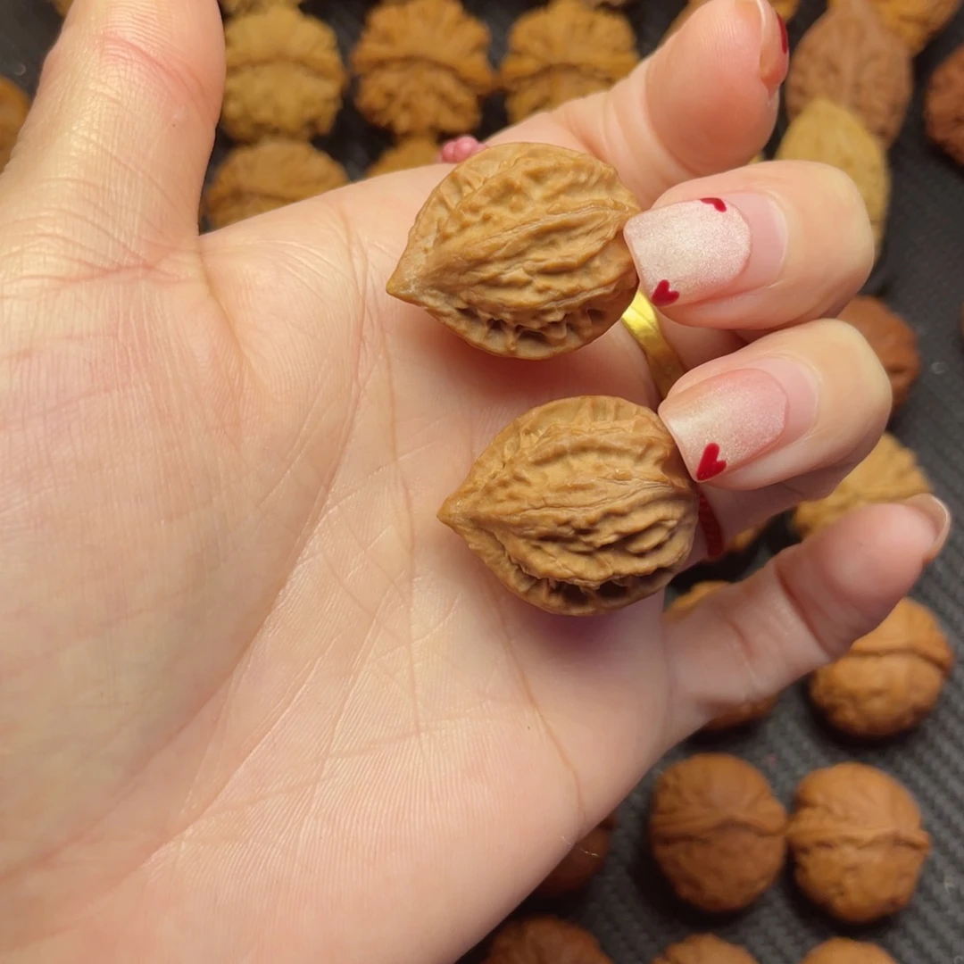 文玩核桃把件小树叶