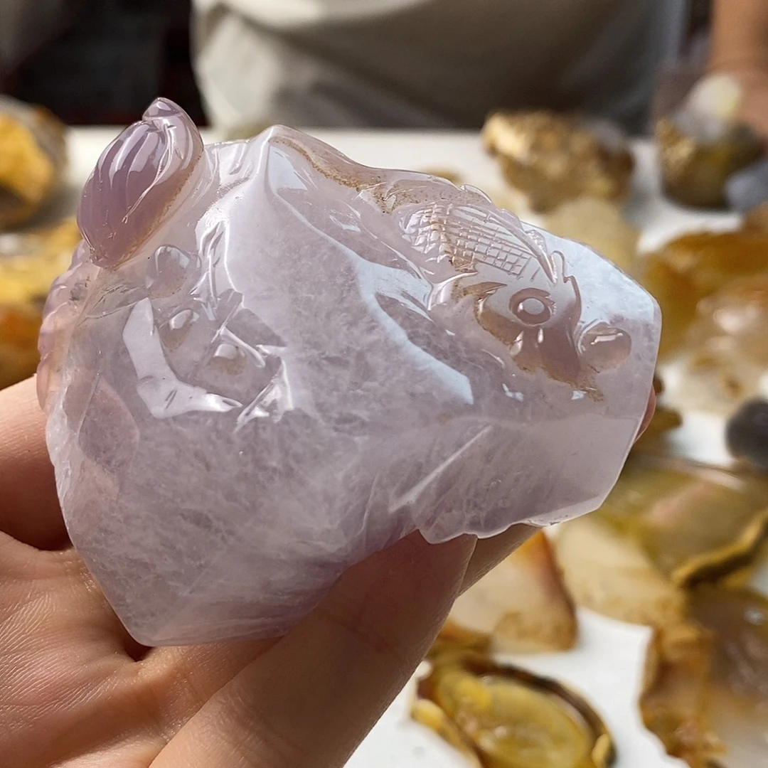 玛瑙/玉髓未镶嵌颈饰