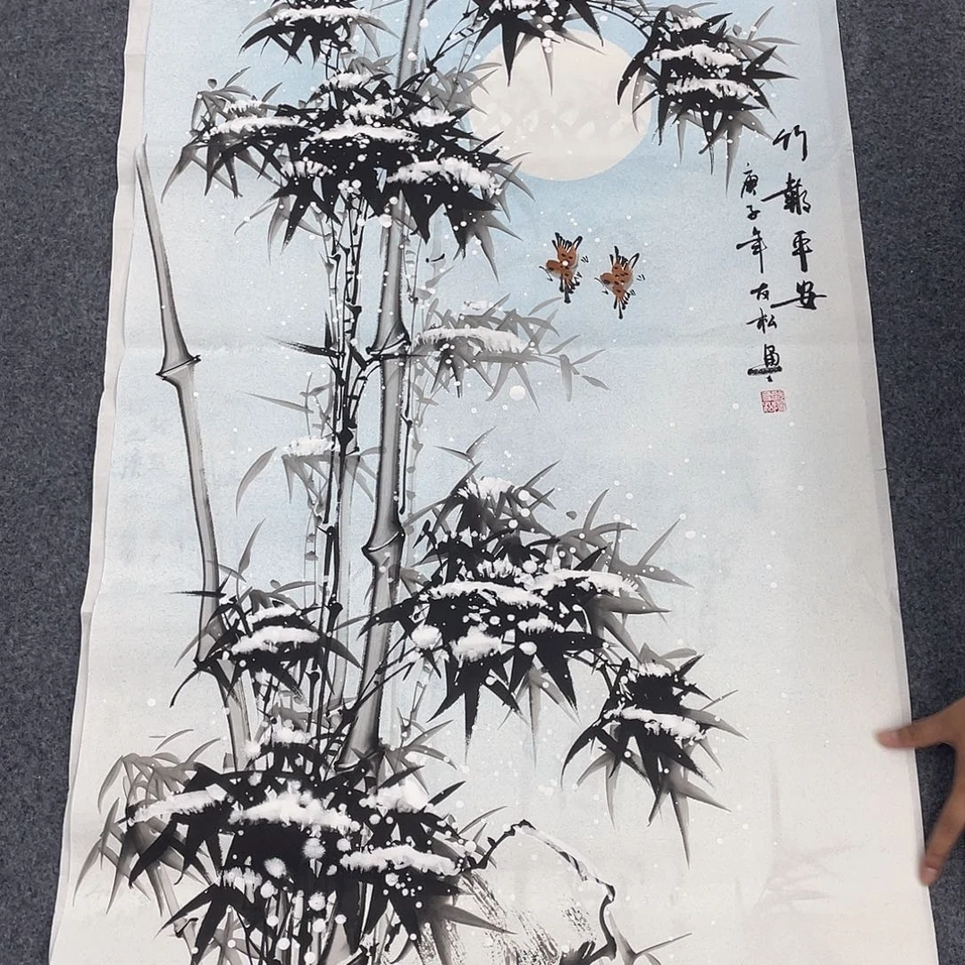 国画手绘国画欣赏一下