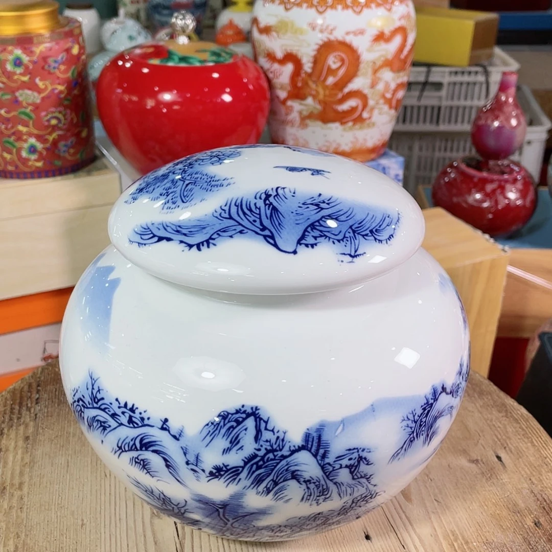 【闪购商品】罐陶瓷茶叶罐密封罐