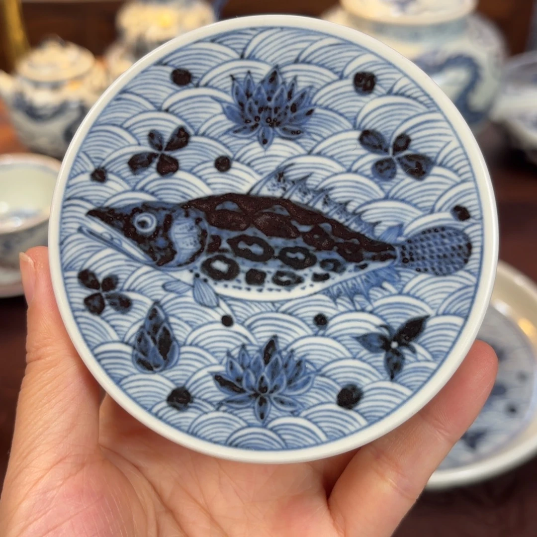 陶鱼藻盖置博陵造物