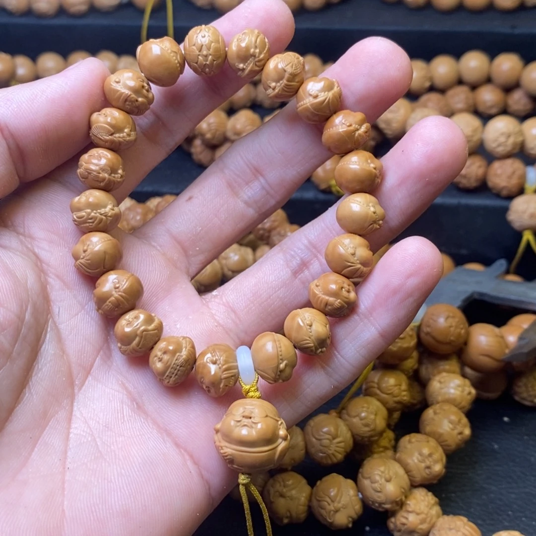 手串猴头核桃小尺寸弥勒