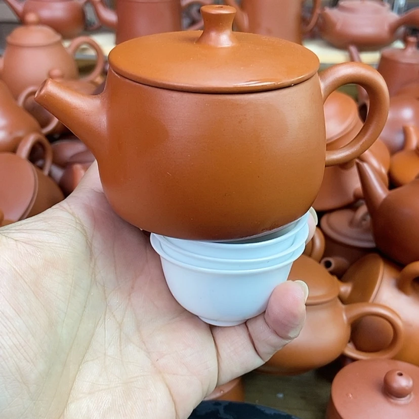 【闪购商品】茶壶朱泥130c c