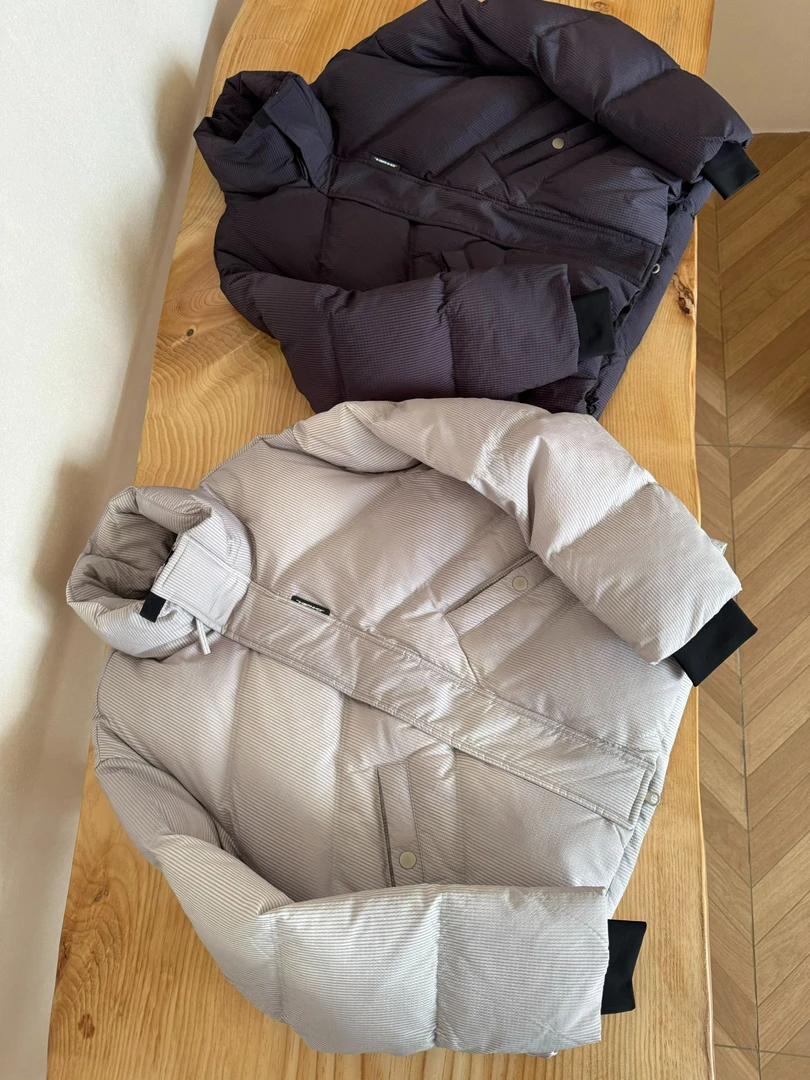 【断码捡漏】YR81-90绒白鸭绒加厚高蓬松肌理感面立领羽绒服面包服