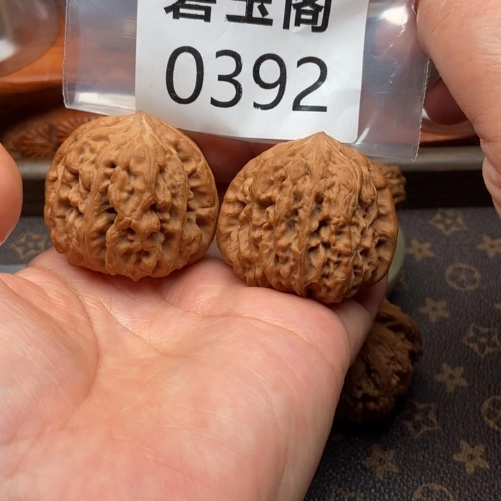 吊坠文玩核桃平谷凹底44