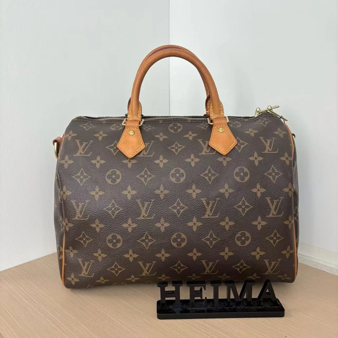 95新 LouisVuitton/路易威登 14742696 LVspeedy30肩带款  30*21
