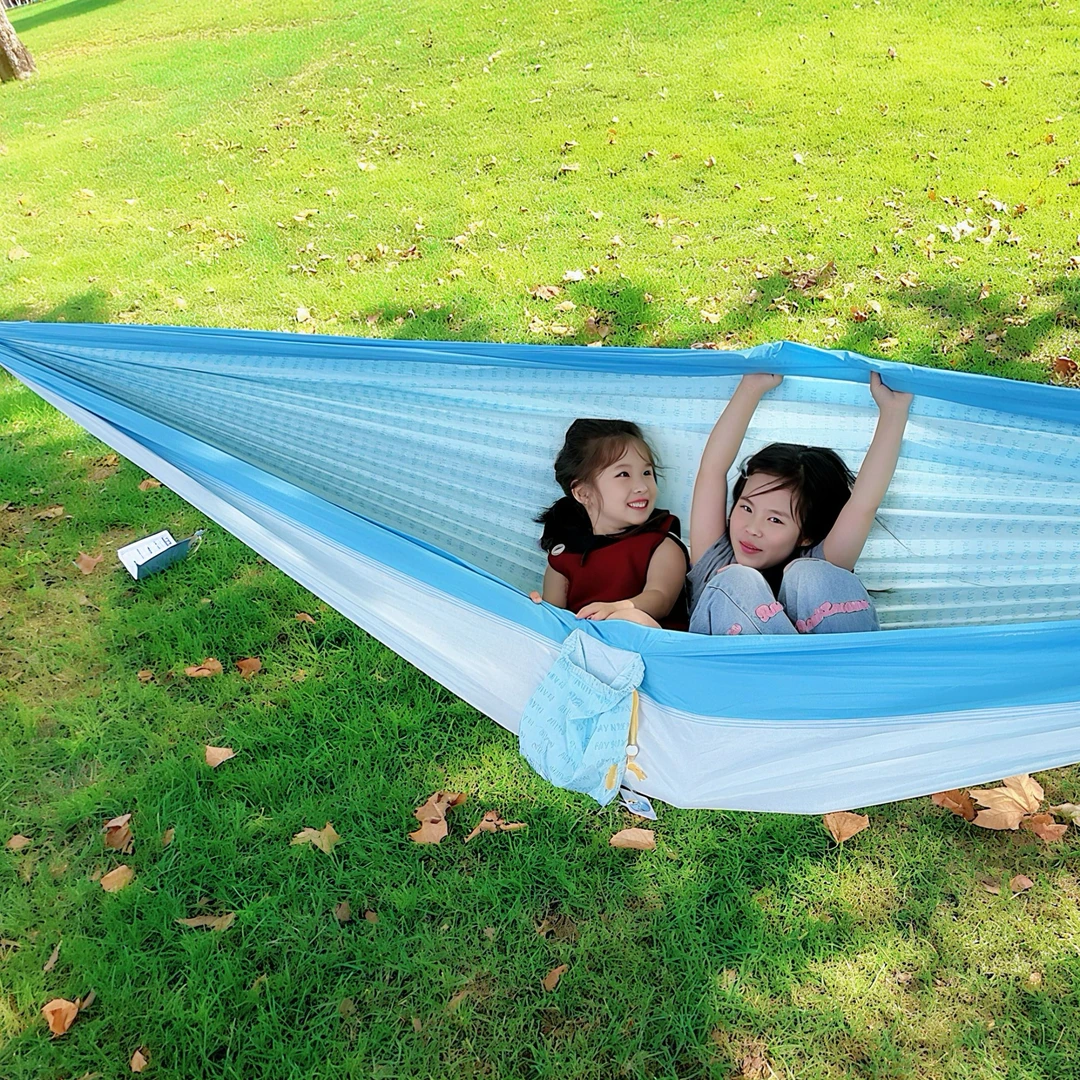 【MYN/美宜耐】300T春亚纺便携户外双人吊床吊椅婴儿成人庭院露营