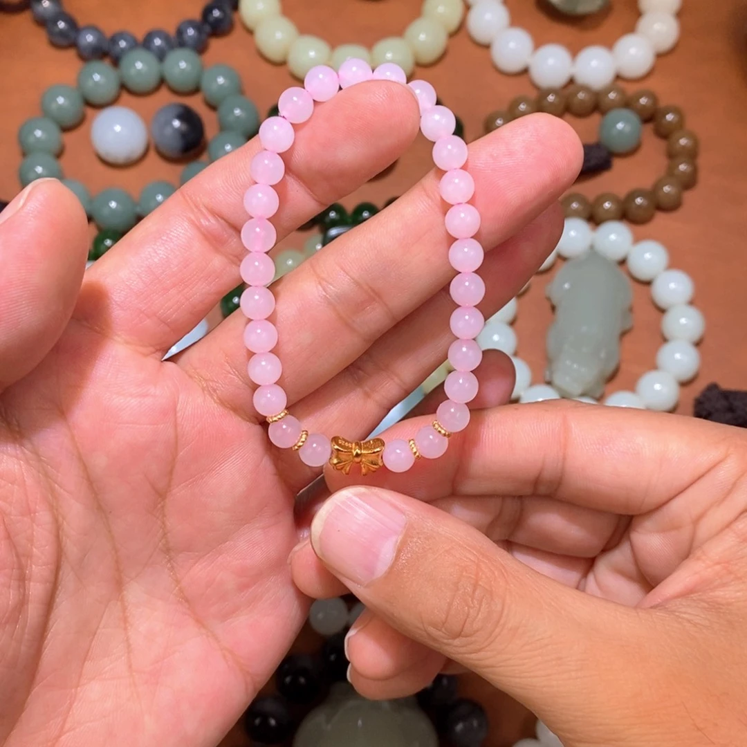 和田玉未镶嵌手串