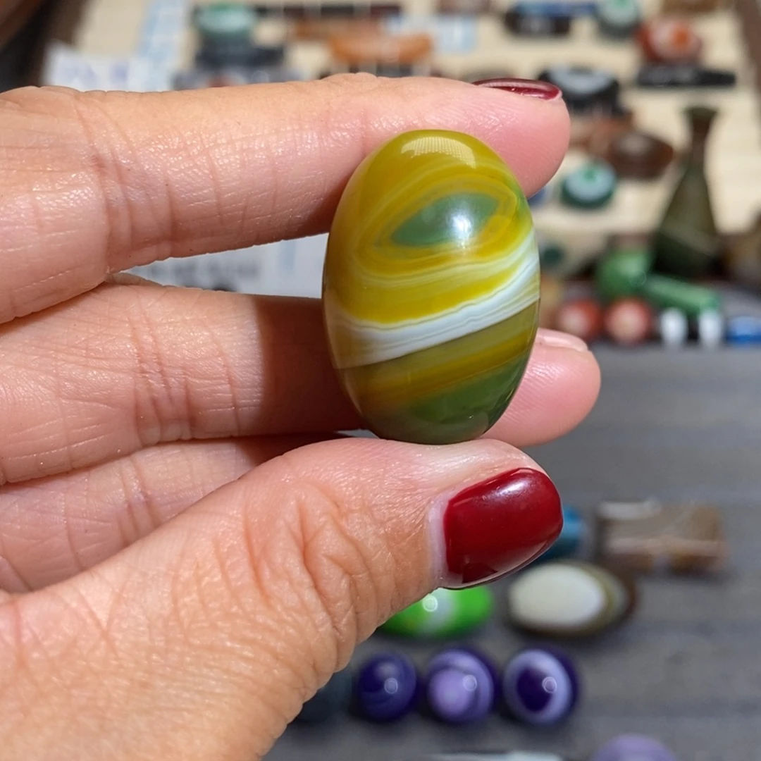 忽***略玛瑙/玉髓合金手链