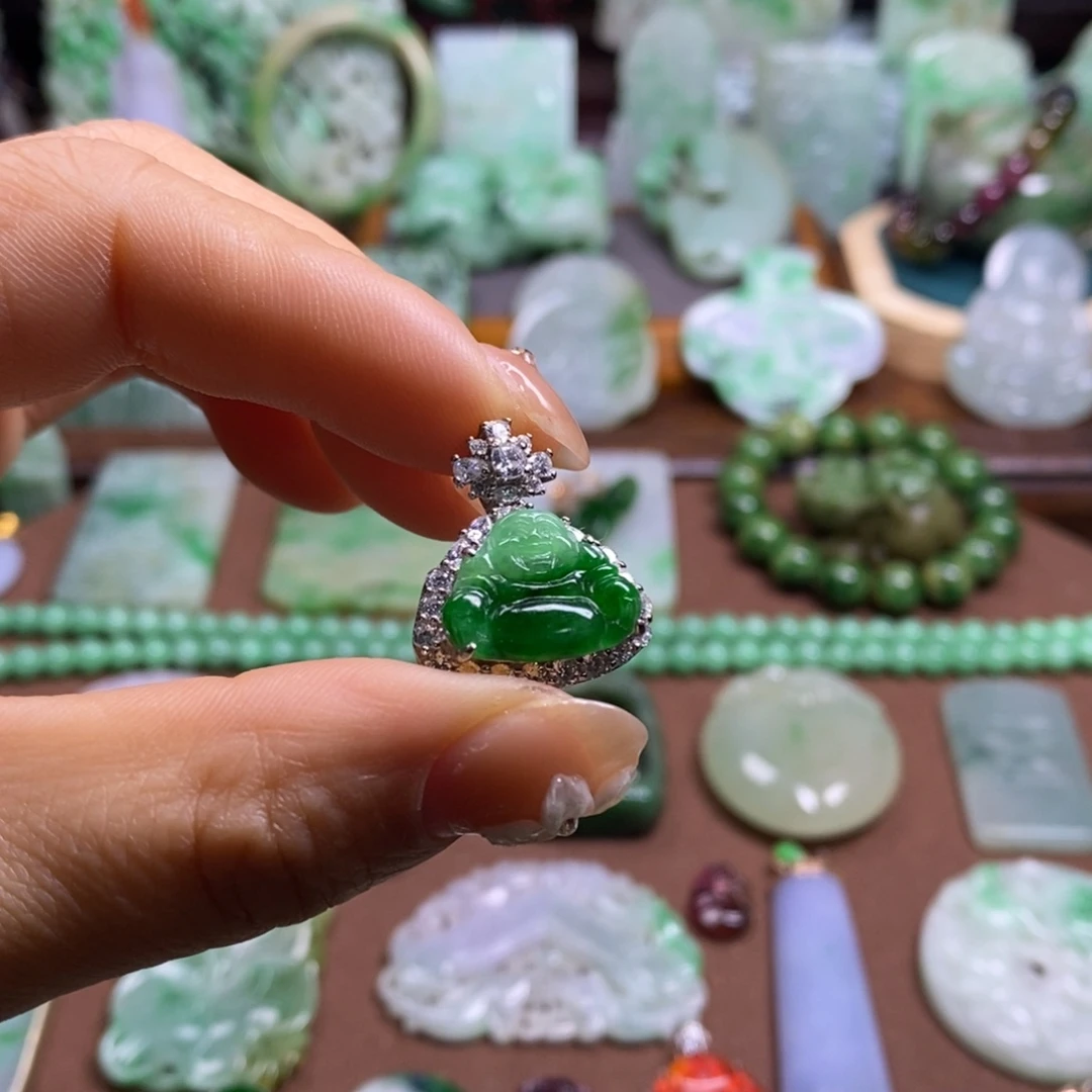 *****翡翠未镶嵌颈饰11111111111111