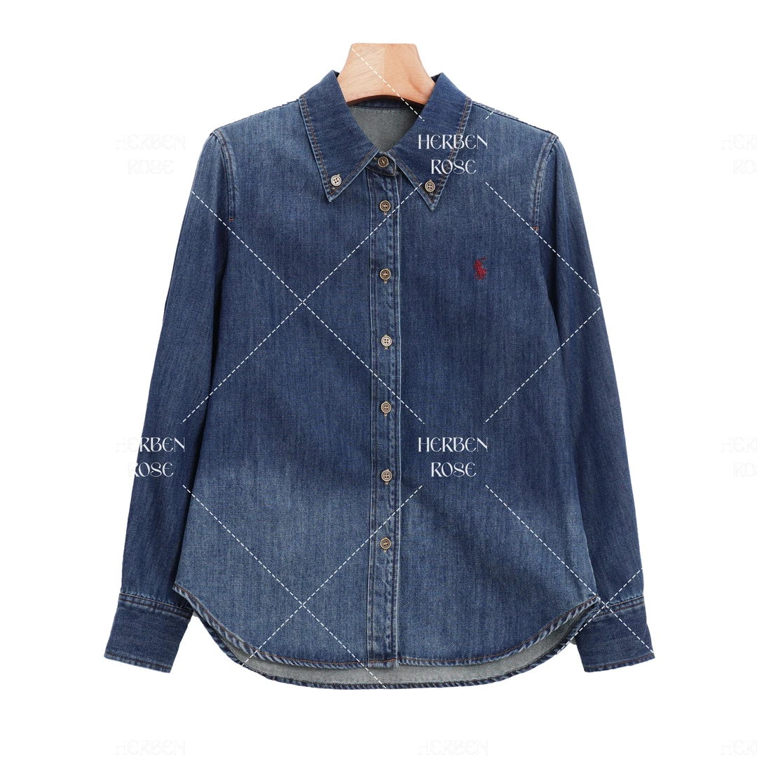 ‘拉夫牛仔’  2025春季新款刺绣牛仔外套 530716