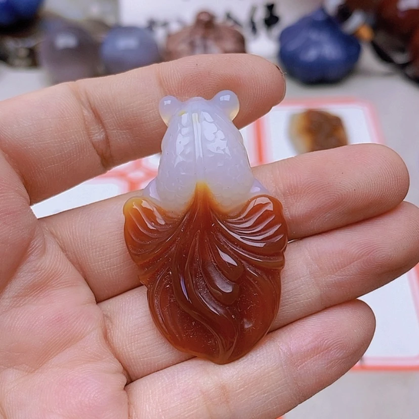 【闪购商品】未镶嵌玛瑙/玉髓珠宝半成品金**瑰