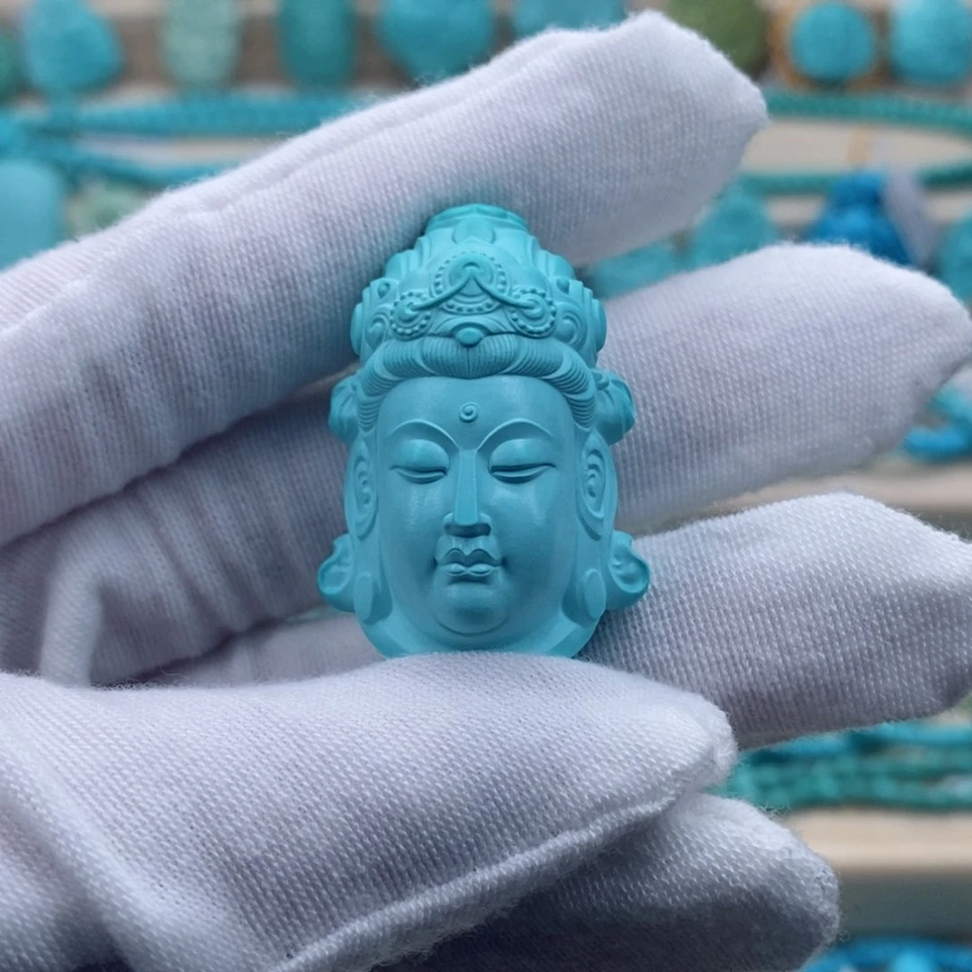 绿松石珠宝奇石未镶嵌