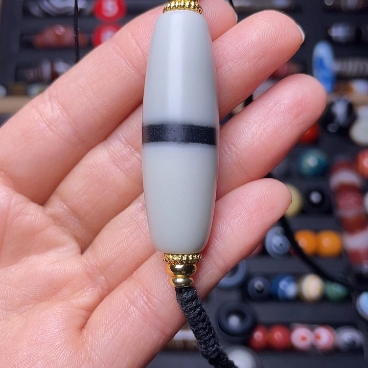 未***玛瑙/玉髓未镶嵌颈饰桶珠配饰