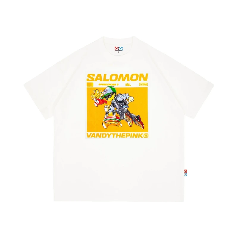 【DoubleCheck】VANDYTHEPINK x SALOMON 联名短袖T恤