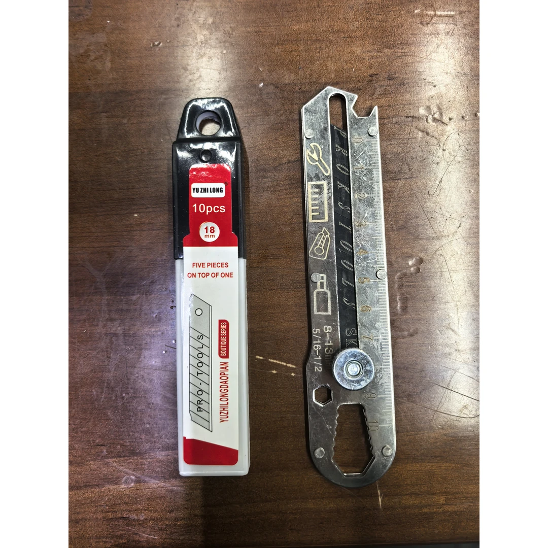 拍一发10】304多功能不锈钢美工刀