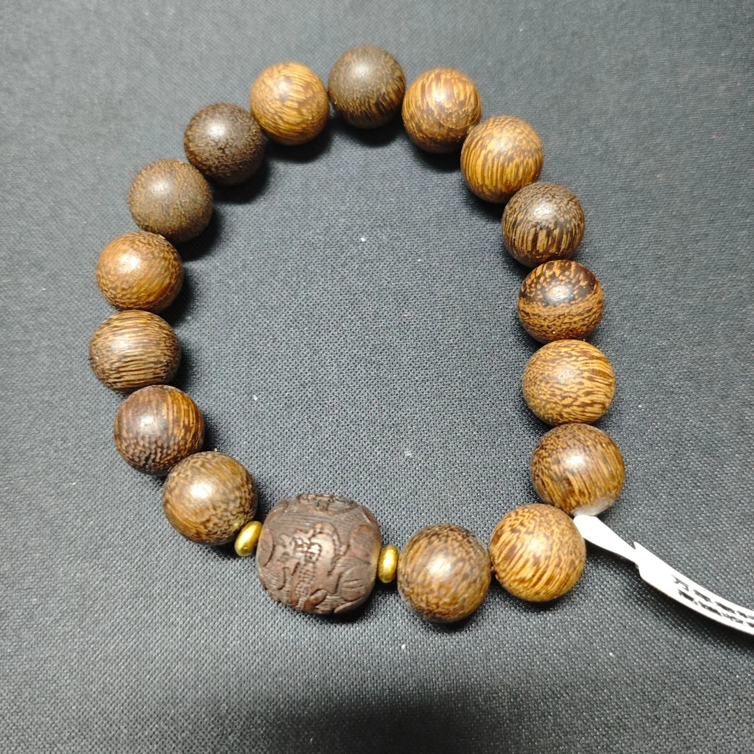 【优讲堂文玩】沉木香木手串