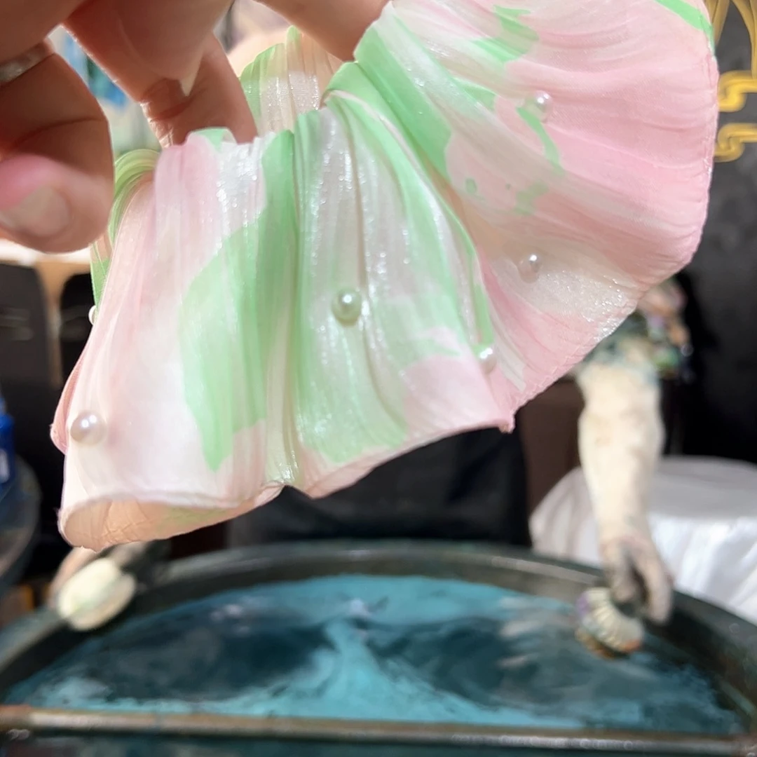 718珍珠发圈手作
