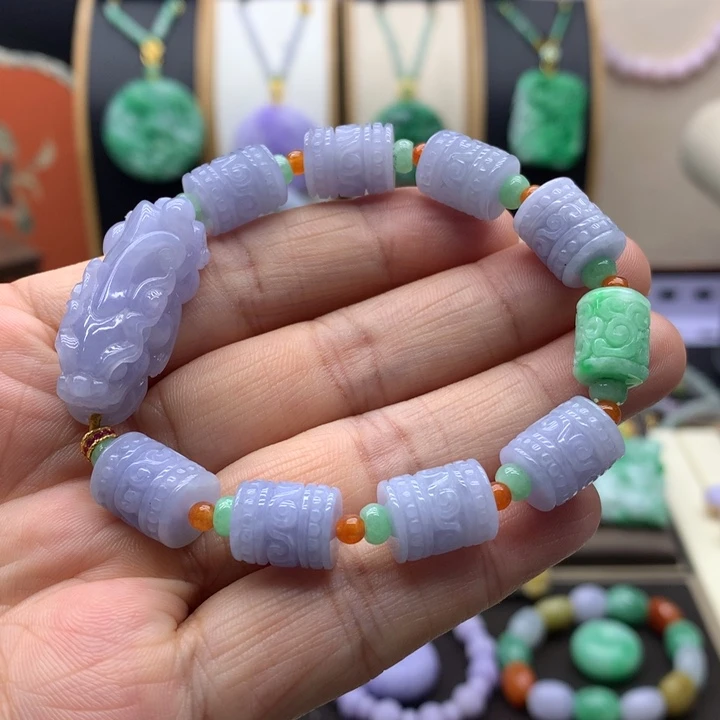 翡翠未镶嵌手链翡翠手链