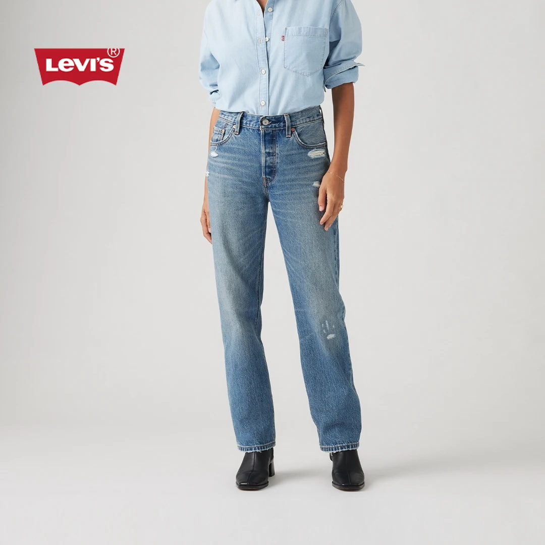 【商场同款】Levi's李维斯25秋季新款女士501直筒牛仔裤A1959-0064