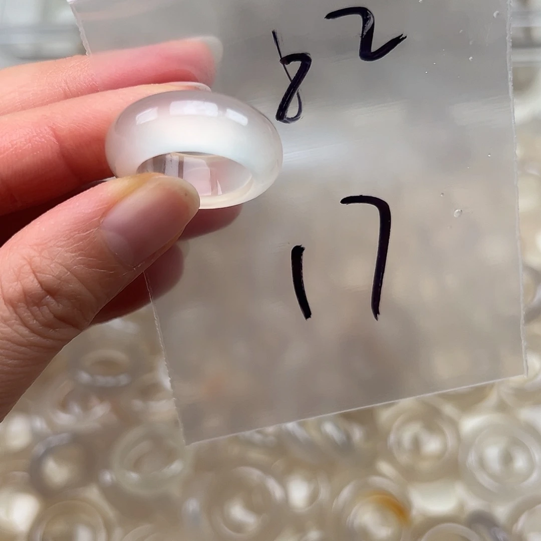 玛瑙/玉髓未镶嵌戒指