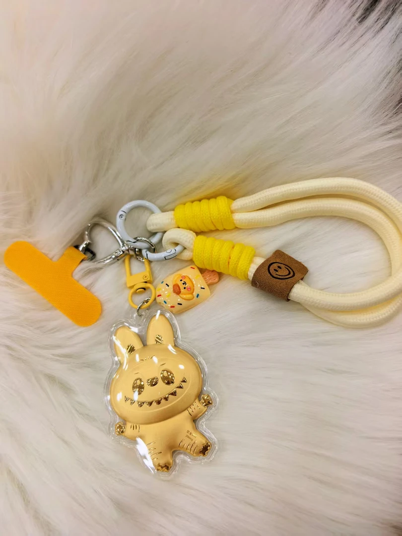 铜合金亚克力吊坠 01饰品布布手机挂ZX