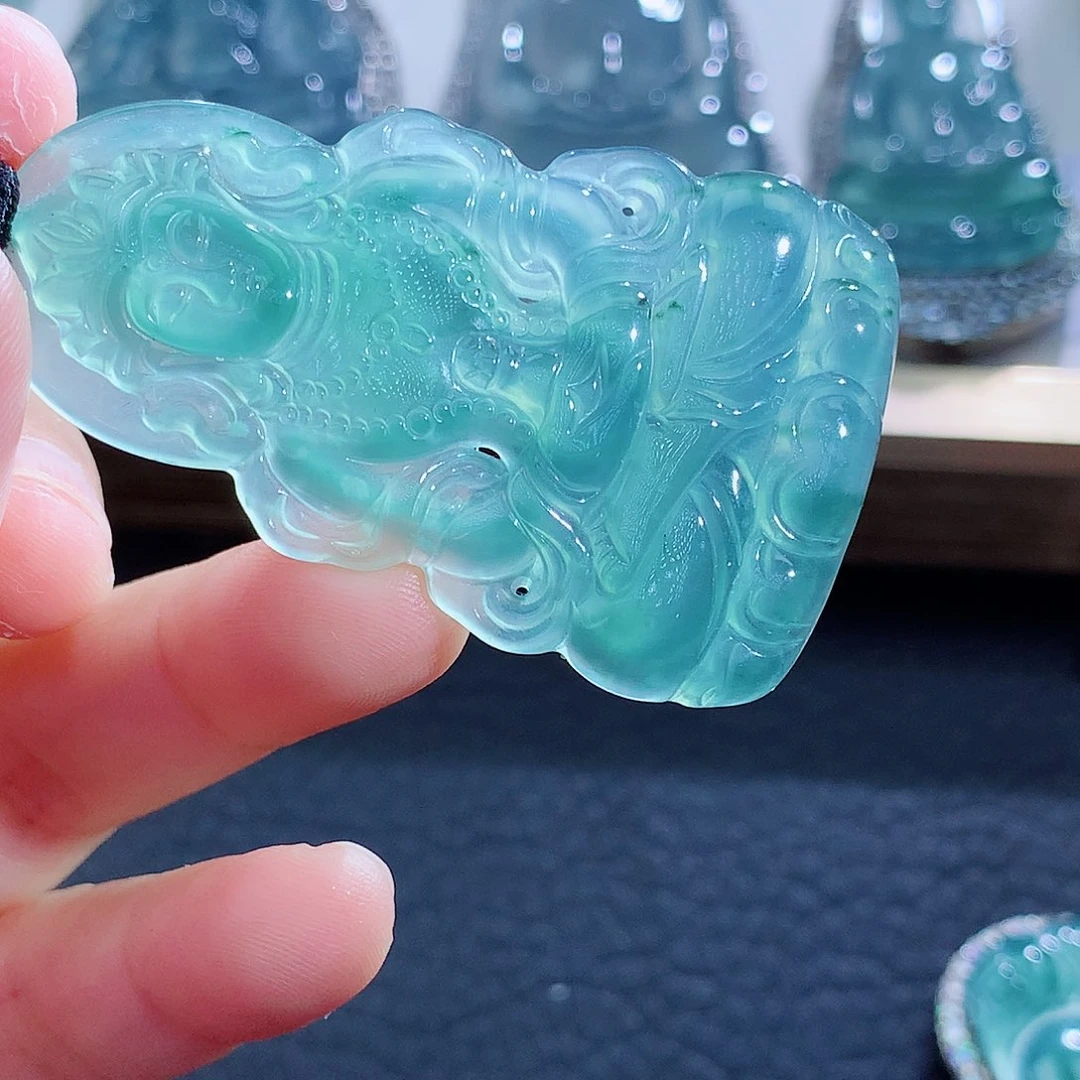 未镶嵌挂件翡翠翡翠