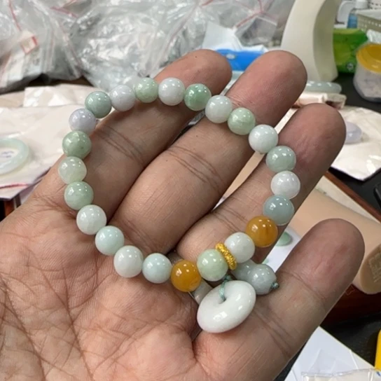 翡翠未镶嵌手串翡翠