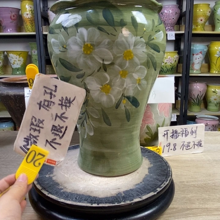 景德镇高温陶瓷花盆