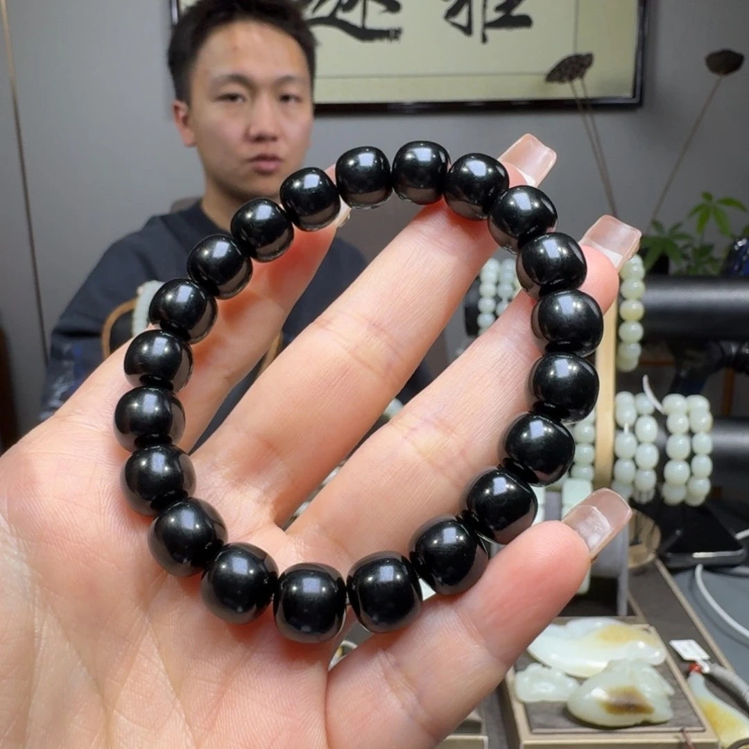 和田玉手串未镶嵌許*