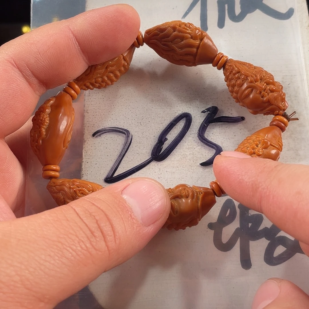 橄榄核手串/手链橄榄核雕工艺手串 瑕疵介意勿拍